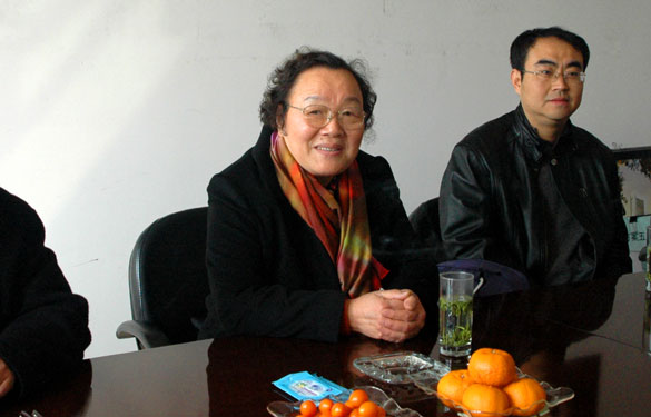 江苏省质量治理协会常务副会长浦振英一行来Z6尊龙凯时集团调研