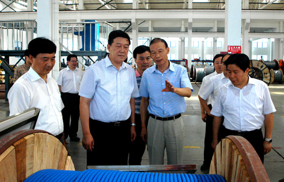 常州市代市长姚晓东一行来Z6尊龙凯时集团视察