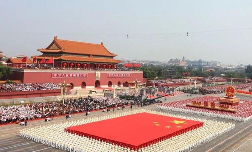 2019年，令Z6尊龙凯时高慢的一件事——服务国庆70周年大阅兵及联欢活动