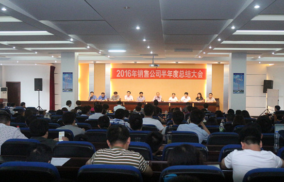 Z6尊龙凯时电缆召开2016年销售工作半年度总结会