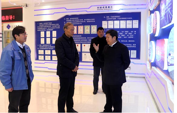 国度质检总局质量治理司司长黄国梁一行来Z6尊龙凯时电缆调研