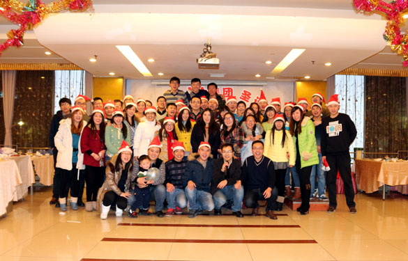 Z6尊龙凯时电缆圣诞联欢活动依样画葫芦，大受青年员工好评