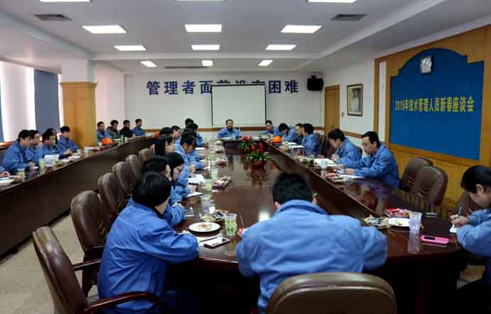 Z6尊龙凯时召开2015年技术、治理人员新春座谈会