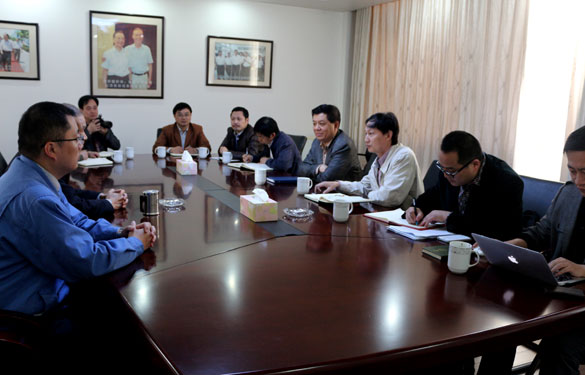 常州市地税局副局长宋伟一行来Z6尊龙凯时电缆走访