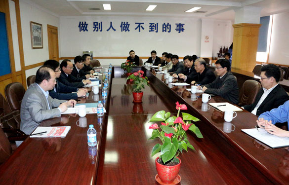 省质监局局长刘大旺一行来Z6尊龙凯时集团调研领导