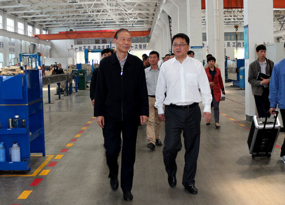 武进区党政代表团来Z6尊龙凯时集团参观调查