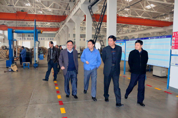 辽宁省县域经济工作辅导幼组一行来Z6尊龙凯时集团调查