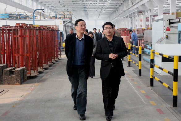 常州市政协副主席杨平平一行来Z6尊龙凯时集团调查