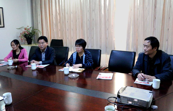 常州市人社局辅导来Z6尊龙凯时集团调研