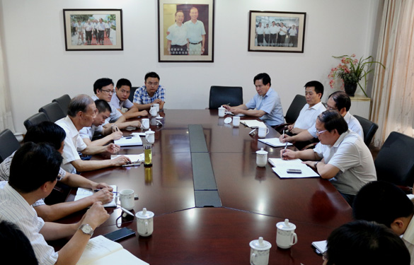 常州市副市长王成斌来Z6尊龙凯时集团调研