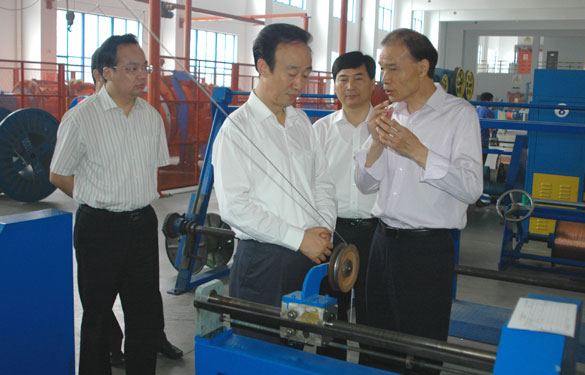 常州市委书记范燕青一行来Z6尊龙凯时视察