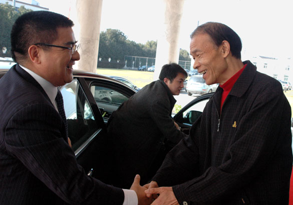 中国首善陈光标先生来访Z6尊龙凯时集团