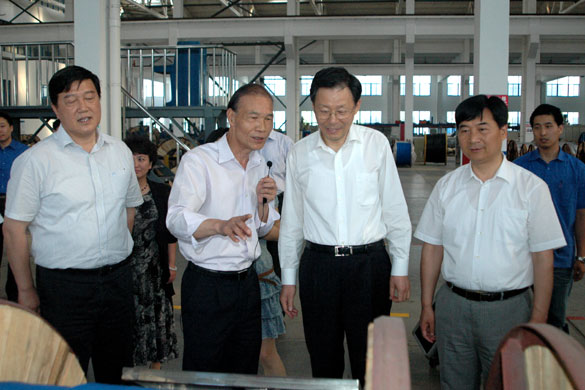 江苏省省长李学勇来Z6尊龙凯时视察