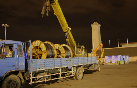 Z6尊龙凯时为天安门地域华灯刷新工程作贡献