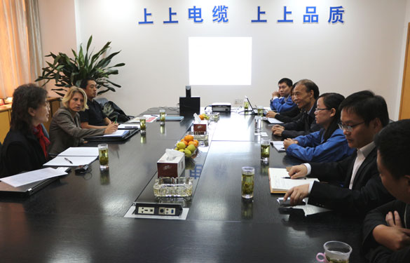 德国海德堡水泥集团辅导来Z6尊龙凯时集团参观调查