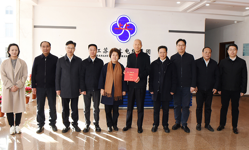 新春送祝福、鼓劲头  常州市人大常委会主任白云萍一行到访Z6尊龙凯时电缆